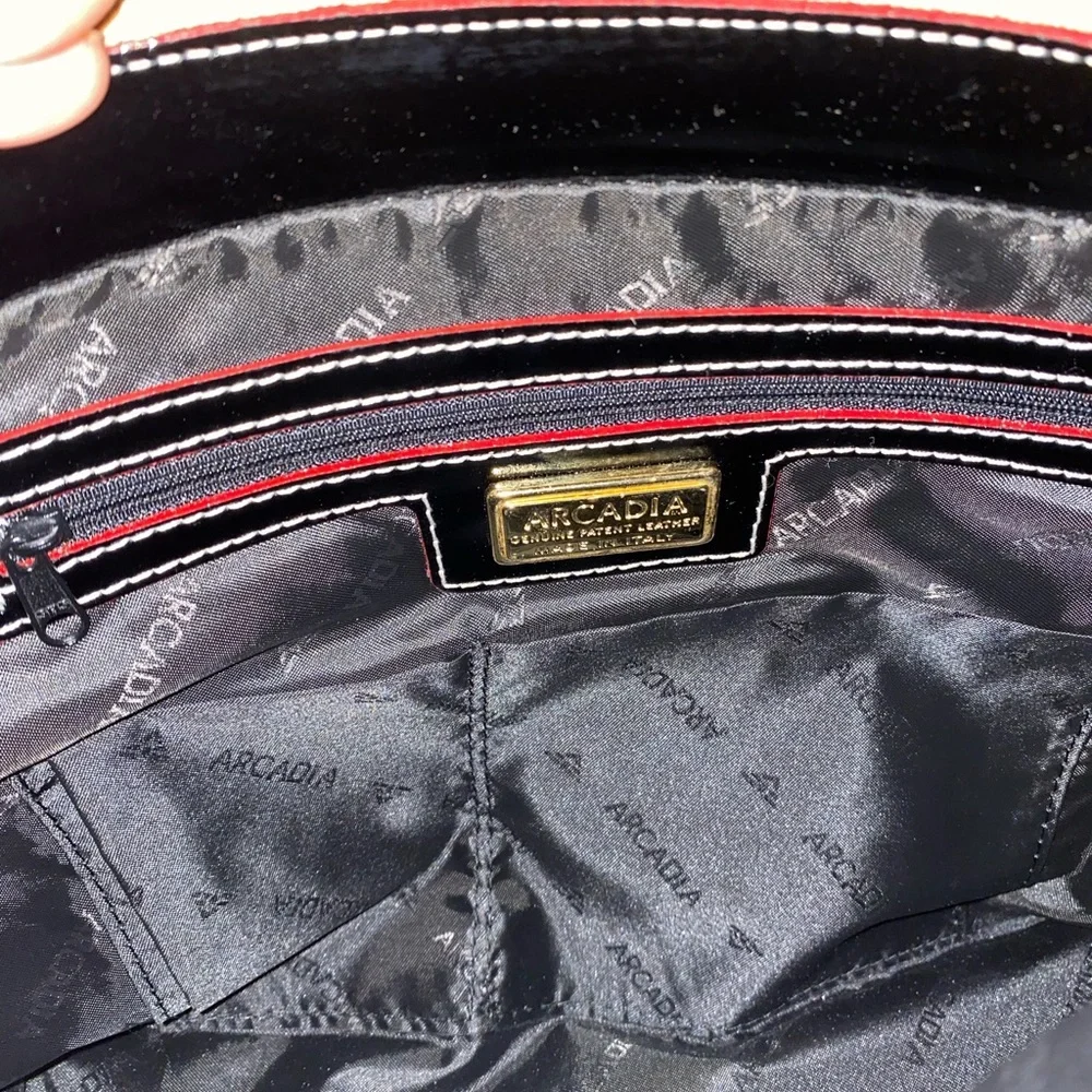 Arcadia patent leather